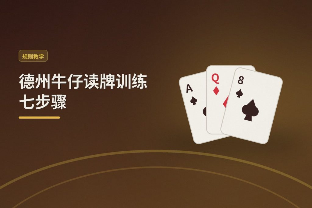 德州牛仔读牌训练七步骤：从新手到高手的实战指南