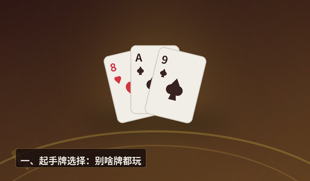 德州牛仔牌局解说 - 德州牛仔牌局解说:新手必看的三个关键打法要点