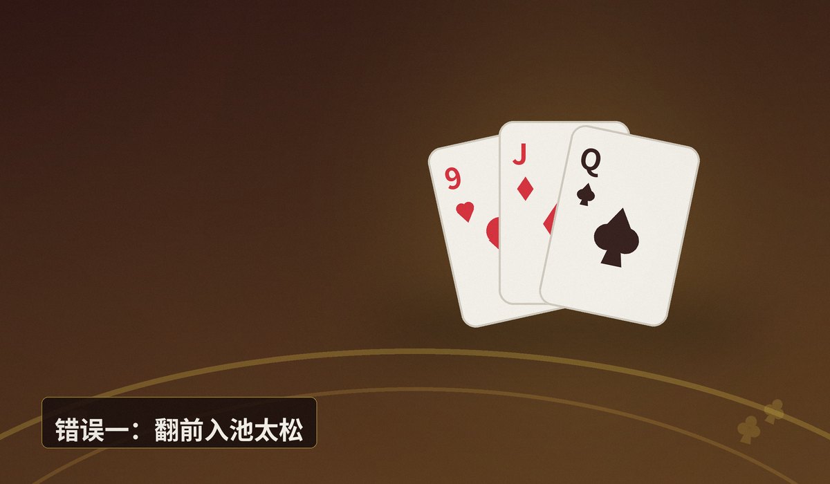 新手常见错误七个类型 - 新手玩德州牛仔常犯的七个错误类型,你中了几个?