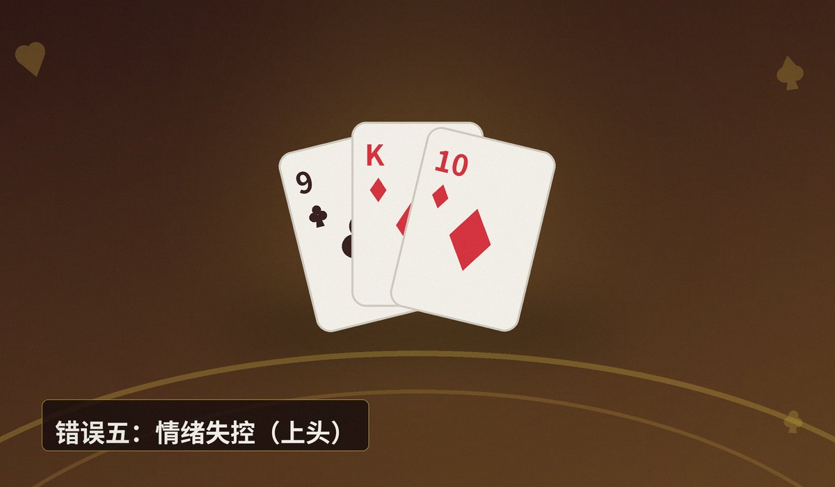 新手常见错误七个类型 - 新手玩德州牛仔常犯的七个错误类型,你中了几个?
