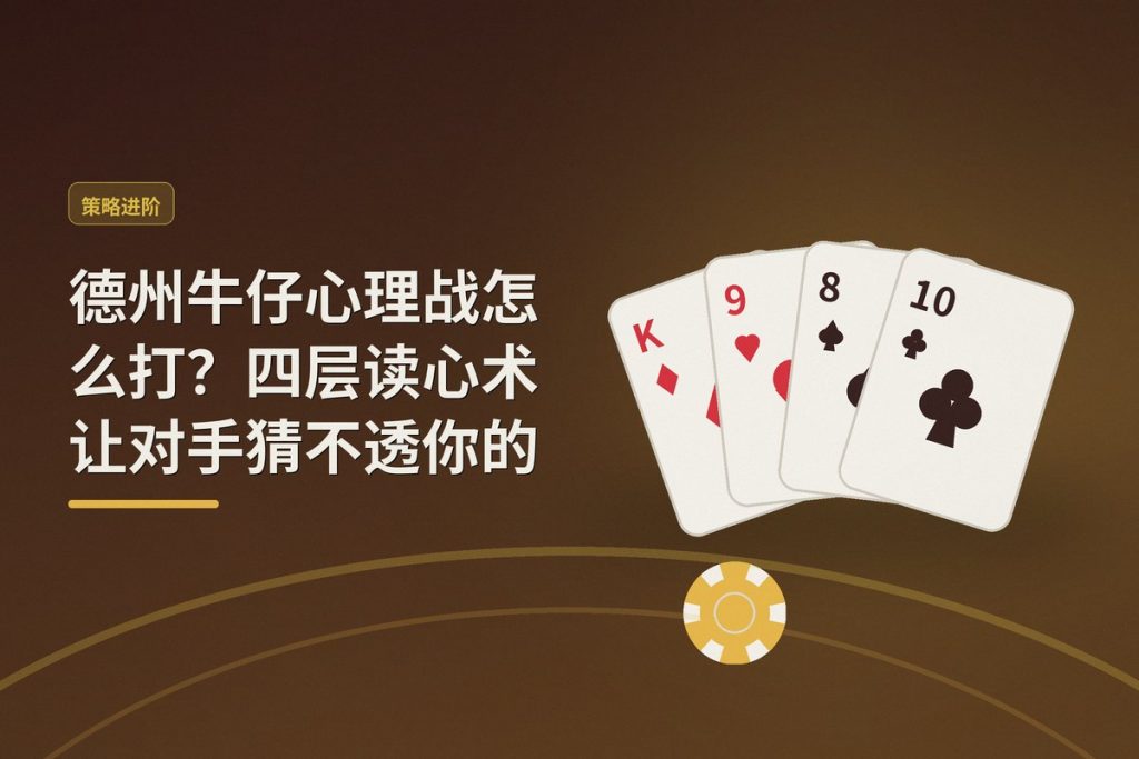 德州牛仔心理战怎么打？四层读心术让对手猜不透你的牌