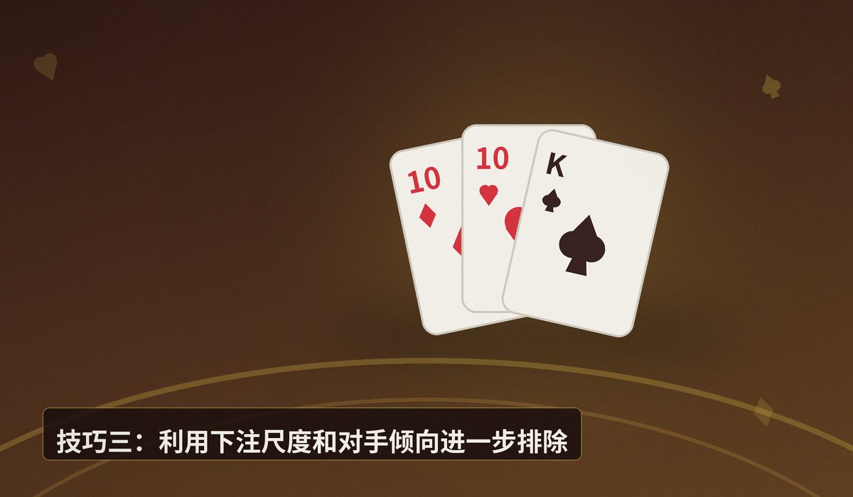 读牌时如何排除对手范围 - 读牌时如何排除对手范围？三个缩小范围的实用技巧