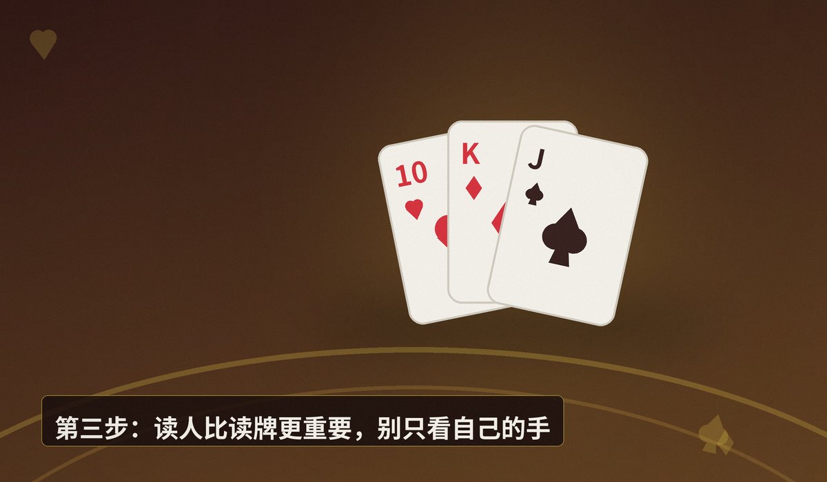 德州牛仔高手心得 - 德州牛仔高手心得:打好这三步,赢牌更稳更轻松