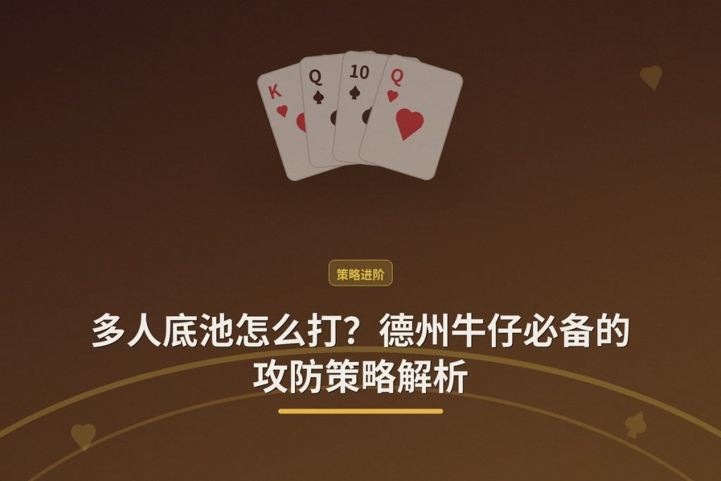 多人底池怎么打？德州牛仔必备的攻防策略解析