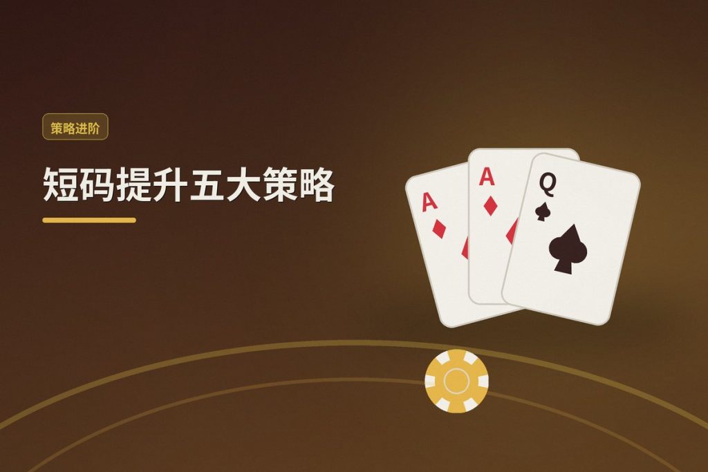 短码提升五大策略：德州牛仔如何利用小筹码稳步提升